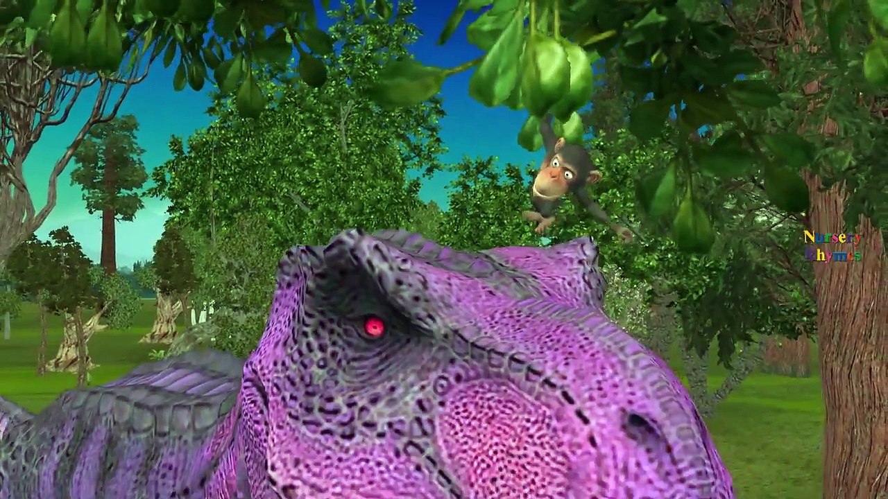 Finger Family Nursery Rhymes Dinosaurs Cartoons For Kids | Godzilla Finger Family Rhymes