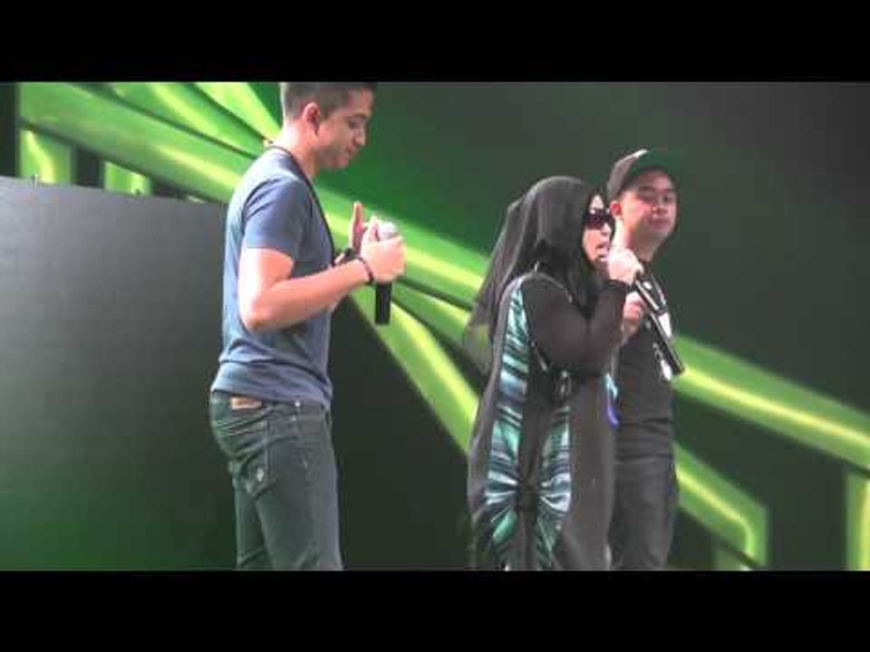 Sesaat Kau Datang (Live) by Ramlah Ram feat SleeQ @ Latihan Separuh Akhir Muzik-Muzik 27