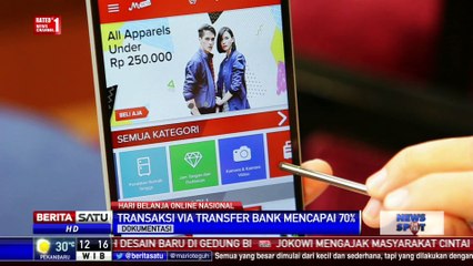 70 Persen Transaksi Harbolnas Lewat Transfer Bank
