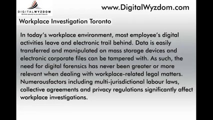 We provide the best forensic services in town