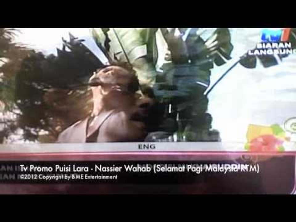 Nassier Wahab Sing Puisi Lara On Selamat Pagi Malaysia (Tv Promo)