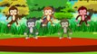 Five Little Monkeys | English Nursery Rhymes | Five Little Monkeys Rhymes HD