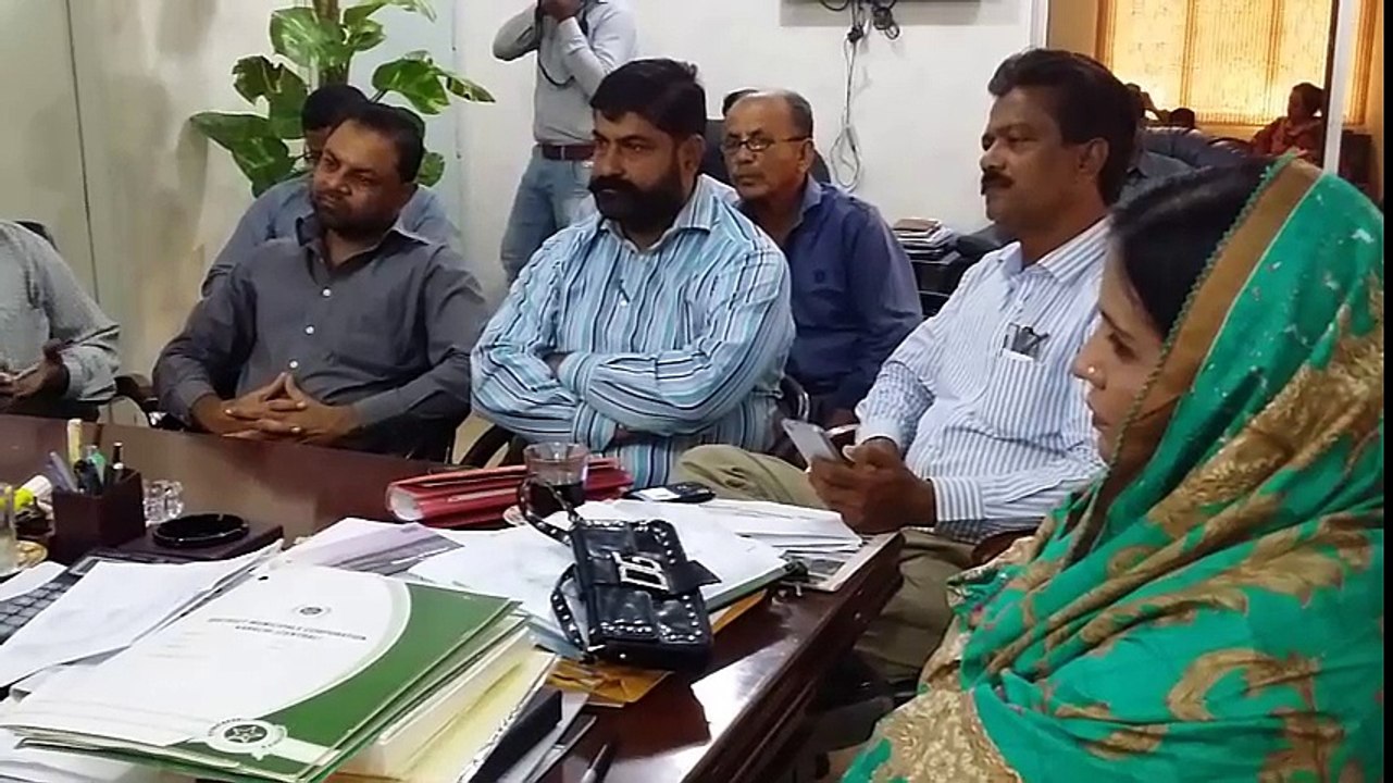 DMC Central Karachi Meeting & Safai Metro One