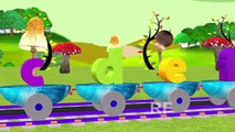 ABCD Alphabet Songs 3D ABC Songs for Children | Learning ABC Nursery Rhymes in 3D