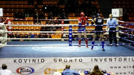 2014.03.22 Sergej Maslobojev vs Tomas Marciulevičius (LMTF) Kaunas
