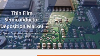 Thin Film Semiconductor Deposition Market, Size, Share 2022