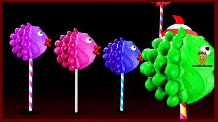 Fish Lollipop Finger Family Nursery Rhymes for Preschool Babies and Children Songs HD