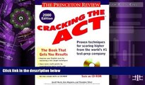 Best Price Cracking the ACT with CD-ROM, 2000 Edition (Cracking the Act Premium Edition) Theodore