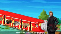 Kristoff Cartoon Rhyme For Kids | 3D Animation Learn The Wild Animal Rhyme | Most Popular Rhymes