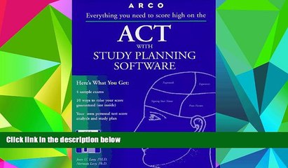 Best Price Act With Study-Planning Software: User s Manual (Master the New Act Assessment) Joan U.