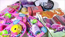 SQUISHY LIP BALMS! Lip Balm BONANZA! Unicorn Emoji Cupcake Stress Relievers! LIP GLOSS! FUN Review