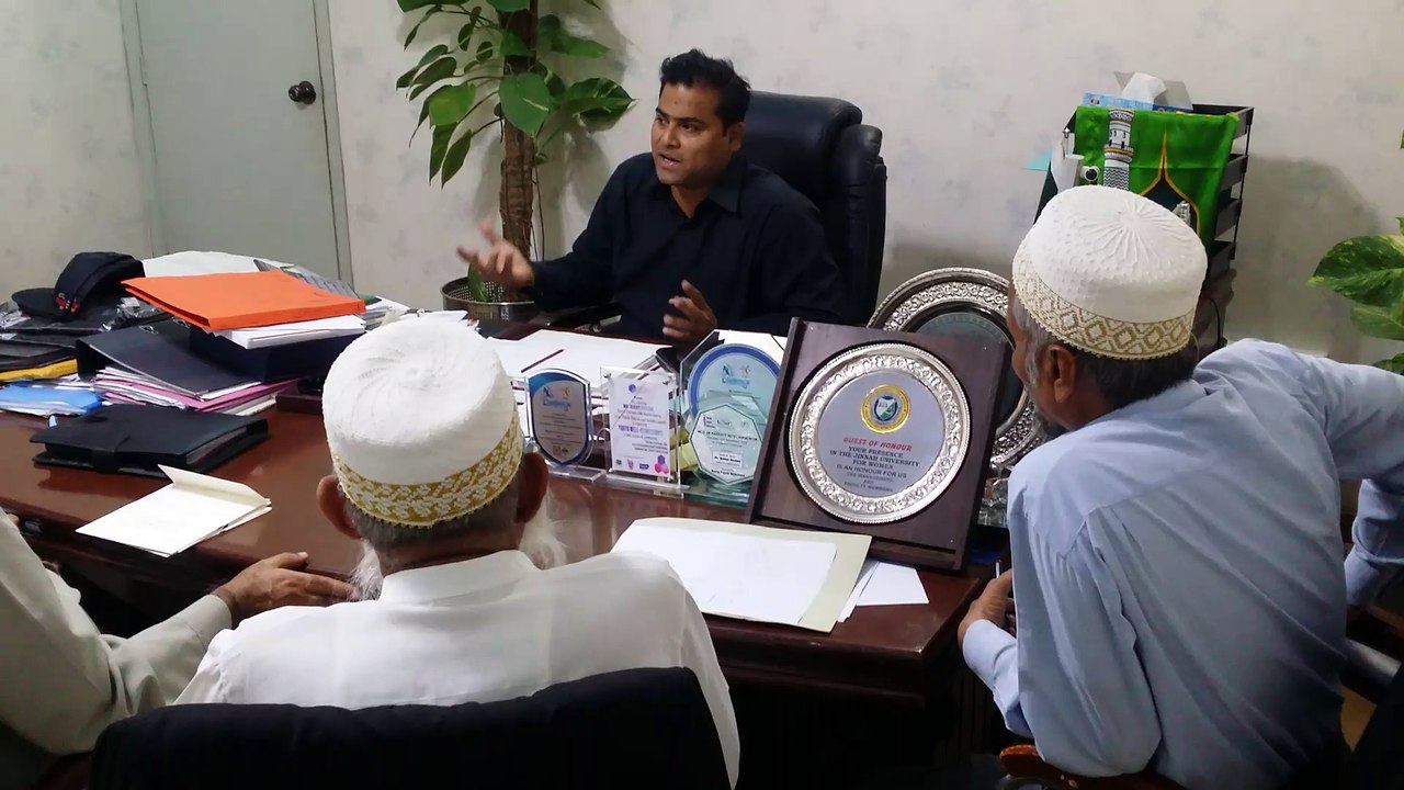 DMC Central Karachi UC 18 Bohri Baradri Meeting discussing regarding areas problems