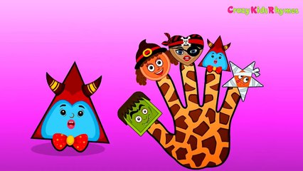 Shapes Finger Family Rhymes HD The Finger Family Songs New Version