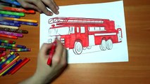 Cars New Coloring Pages for Kids Colors Coloring colored markers felt pens pencils