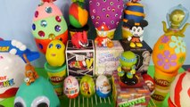 20 Play Doh Eggs Disney Planes Cars Mickey Mouse Vinylmation Simpsons MLP Toys Kinder Surprise Egg