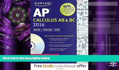 Online Tamara Lefcourt Ruby Kaplan AP Calculus AB   BC 2016: Book + DVD (Kaplan Test Prep)