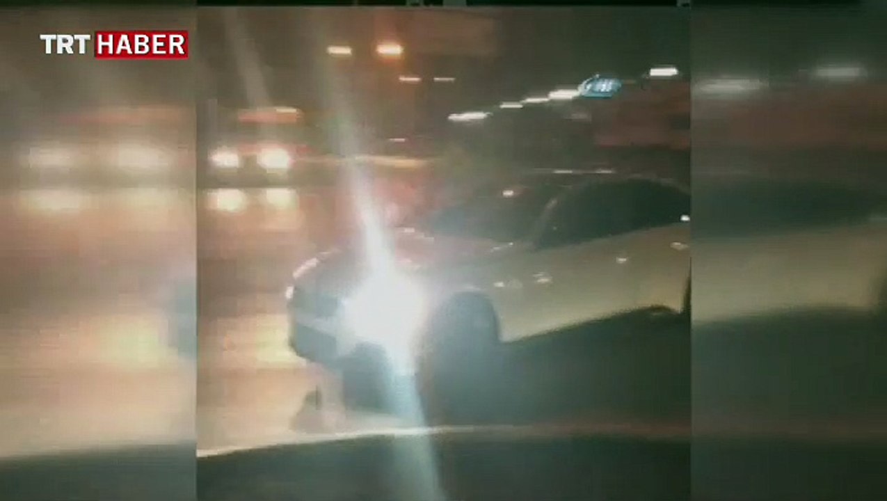 Trafik magandası ortalığı birbirine kattı