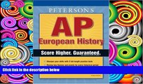 Pre Order AP - European History, 2nd ed (Peterson s AP European History) Peterson s On CD