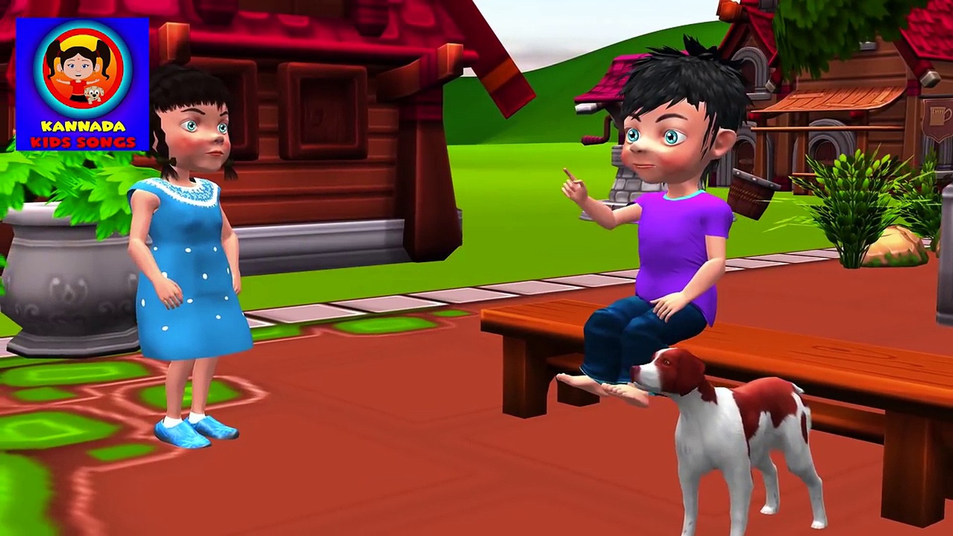 Aane Banthondu Aane Kannada Rhymes For Kids In 3d Animation Video Dailymotion aane banthondu aane kannada rhymes