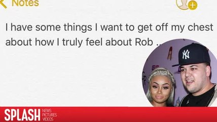 Blac Chyna sube mensaje encriptado en Instagram sobre sus sentimientos 'reales' hacia Rob