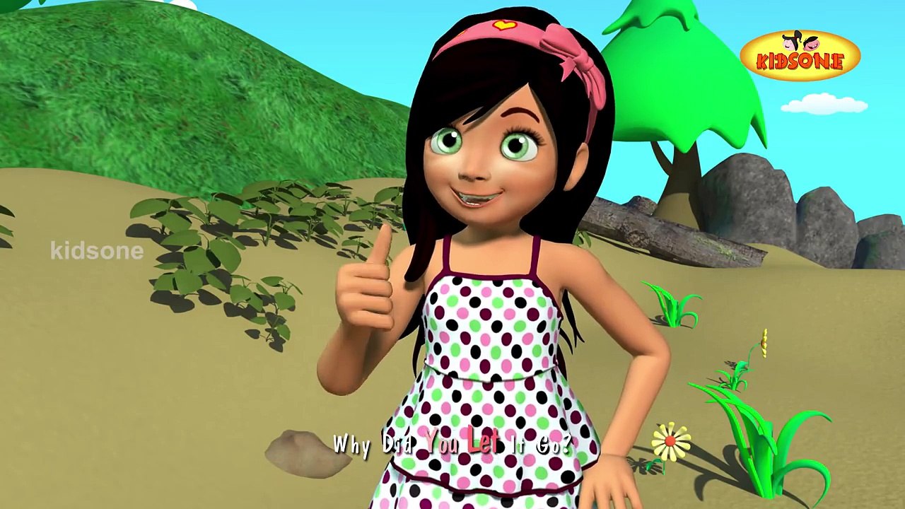 12345 Once I Caught A Fish Alive! | 3D Nursery Rhymes with Lyrics | The Numbers Song