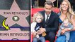 Ryan Reynolds & Blake Lively At His Hollywood Walk Of Fame | With Gorgeous Two Daughters