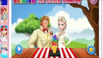Rainbow Ice Cream Cooking with Elsa Play Doh Popsicles Ice Cream Cone Making