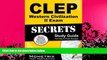 Pre Order CLEP Western Civilization II Exam Secrets Study Guide: CLEP Test Review for the College