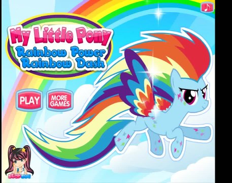 ♥♥♥ My Little Pony Friendship is Magic Rainbow Power Rainbow Dash Dress Up Game for Girls HD ♥♥♥