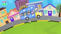 Wheels On The Bus Go Round And Round | Wheels On The Bus | More Nursery Rhymes