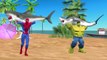 Joker Vs Shark Attacks Spiderman Hulk | Spiderman Vs Shark Attack SuperHero Prank Videos Compilation