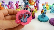 My little Pony Brooches Play doh Surprises Rainbow Dash Applejack Pinkie Pie Twilight sparkle