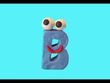 Play Doh STOP MOTION ABC. Learning Alphabet animation for kids. Play doh ABC Claymation
