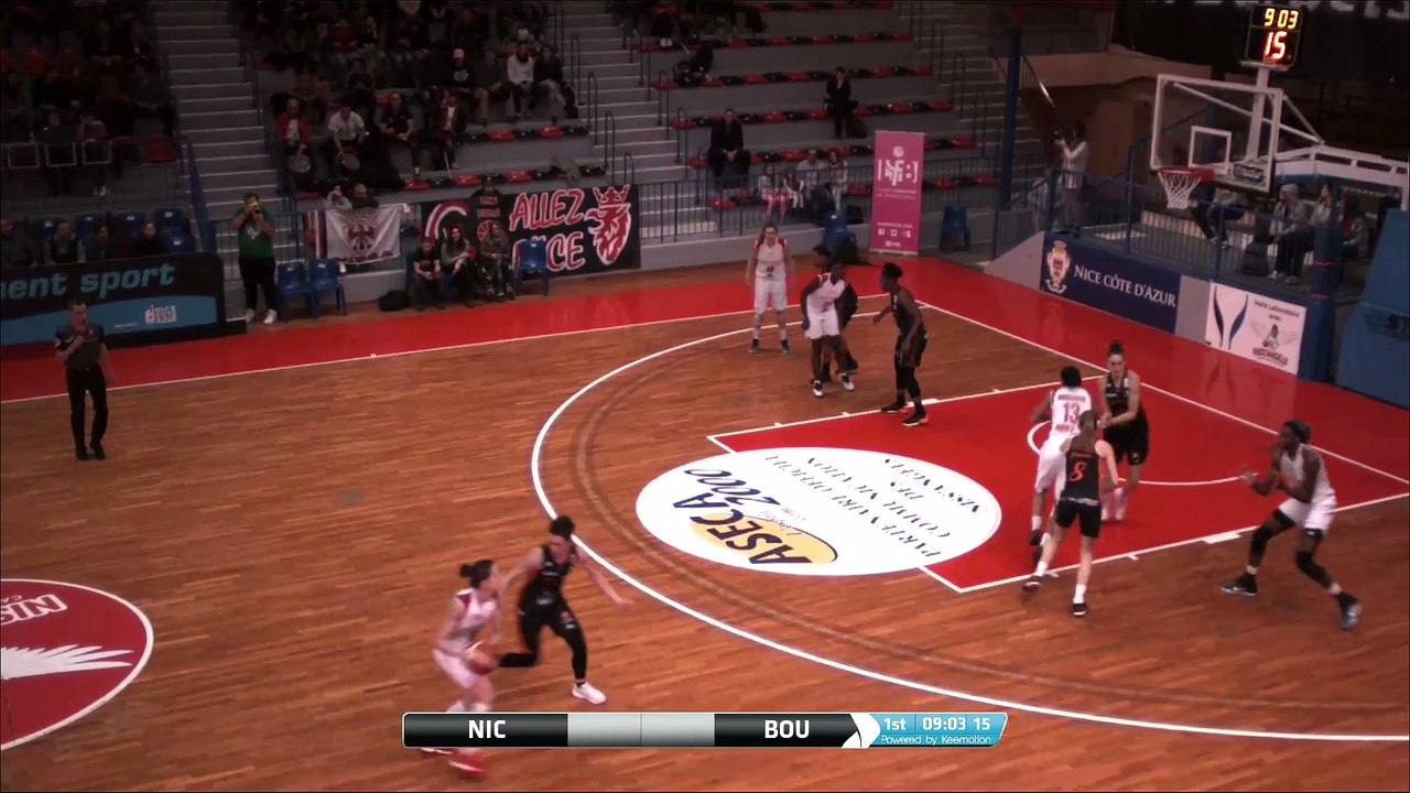 LFB 16/17 - J11 : résumé Nice - Bourges