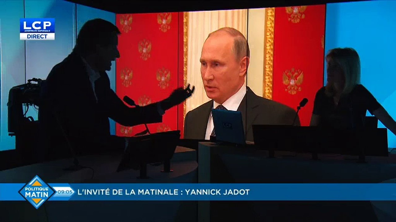 Coupure de courant quand Jadot attaque Poutine