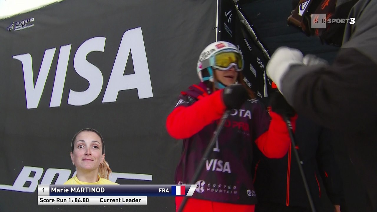 SKI Freestyle - Halfpipe - Copper Mtn - Marie Martinod, 12 ans après