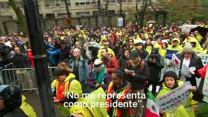 Protestas contra Trump