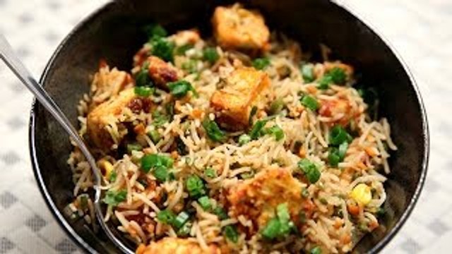 Paneer Fried Rice | Simple & Easy To Make Rice Recipe At Home | Ruchi's Kitchen
