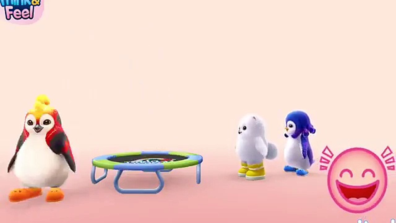 Five Little Penguins Jumping on the Bed|five little penguins|Animals Finger Family