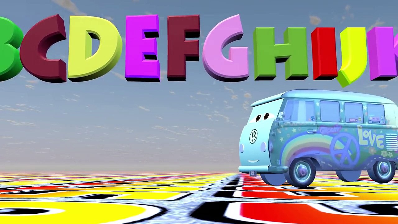 cars disney abc song for children | alphabet song for kids | video abcd ...