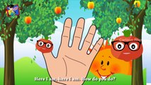 Finger Family Rhymes | Cartoon Fruit Finger Family | Nursery Rhymes For Kids | Cartoon Rhymes