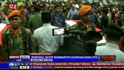 TNI Tanggung Biaya Pendidikan Anak Korban Kecelakaan Hercules