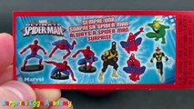 Surprise Eggs Opening - Mickey Mouse, Kinder Surprise Egg, Spiderman - Surprise Eggs Toys