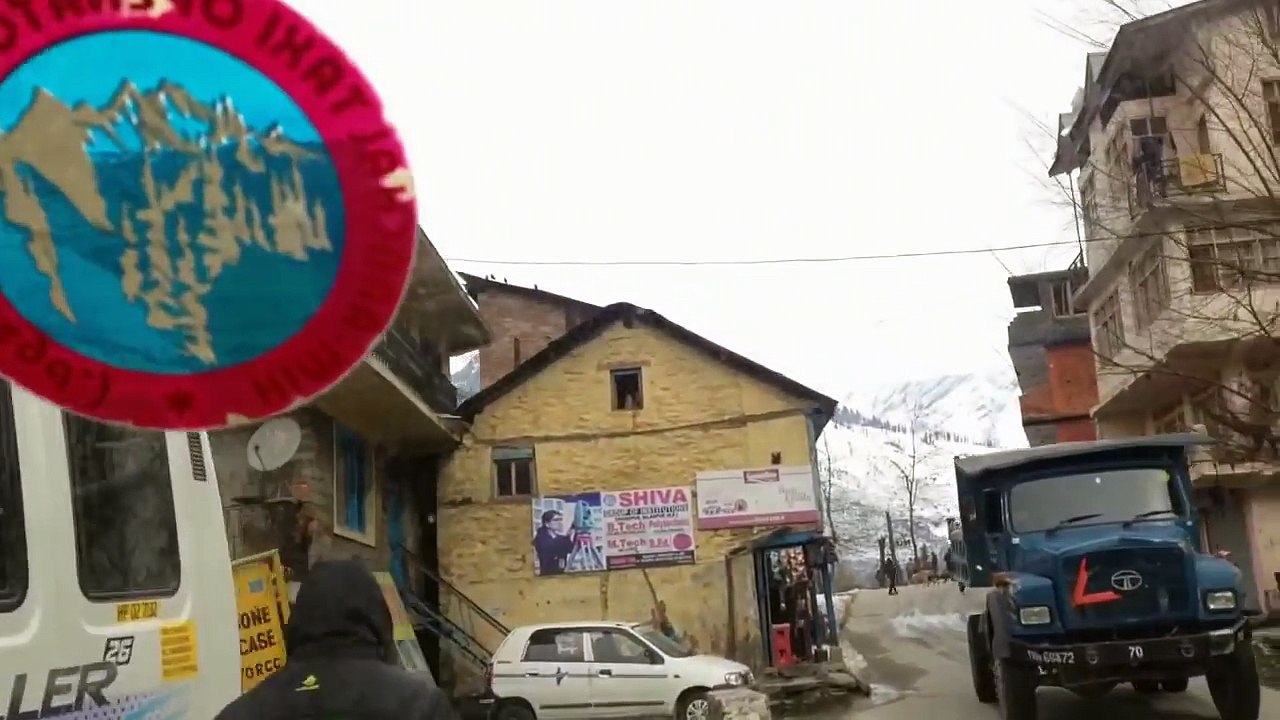 Way to Rothang pass , Manali , Himachal Pradesh , India tourism