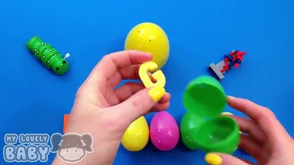 Peppa Pig Surprise Egg Learn a Word! Learn Fruit! Lesson 18