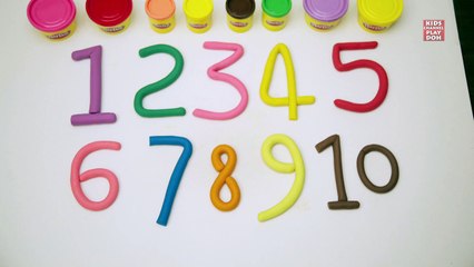 Learn Numbers 1 to 20 with Play Doh| Numbers 1 to 20 | Number Song | Kids Number rhymes | Play Doh