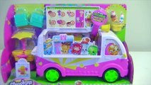Shopkins Scoops Ice Cream Truck Shopkins Blind Bags|Baskets - Kids Toys