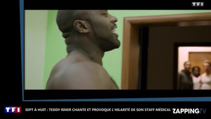 Sept à Huit : Quand Teddy Riner chante totalement faux et en slip (Vidéo)