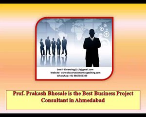 Prof. Prakash Bhosale is the Best Business Project Consultant in Ahmedabad