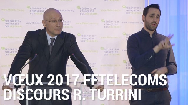 Vœux 2017 FFTelecoms : discours de Régis Turrini